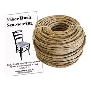 VIRC Fiber Rush KIT 6/32 Kraft Brown with Instruction Booklet